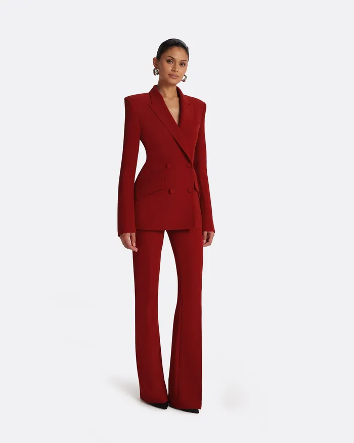 Safiyaa Wynnie Azalea Red Jacket Azalea Red Women Icons