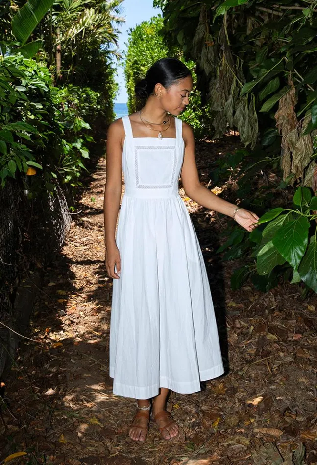 Sale Freja Dress White Women Ciao Lucia Long Dresses