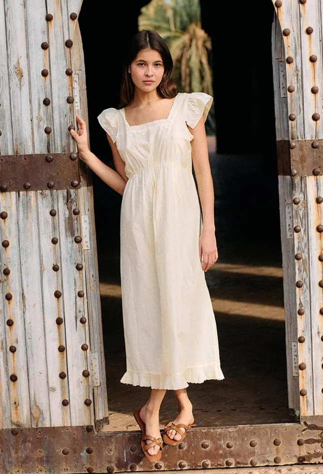 Sale Olin Dress Butter Women Ciao Lucia Long Dresses
