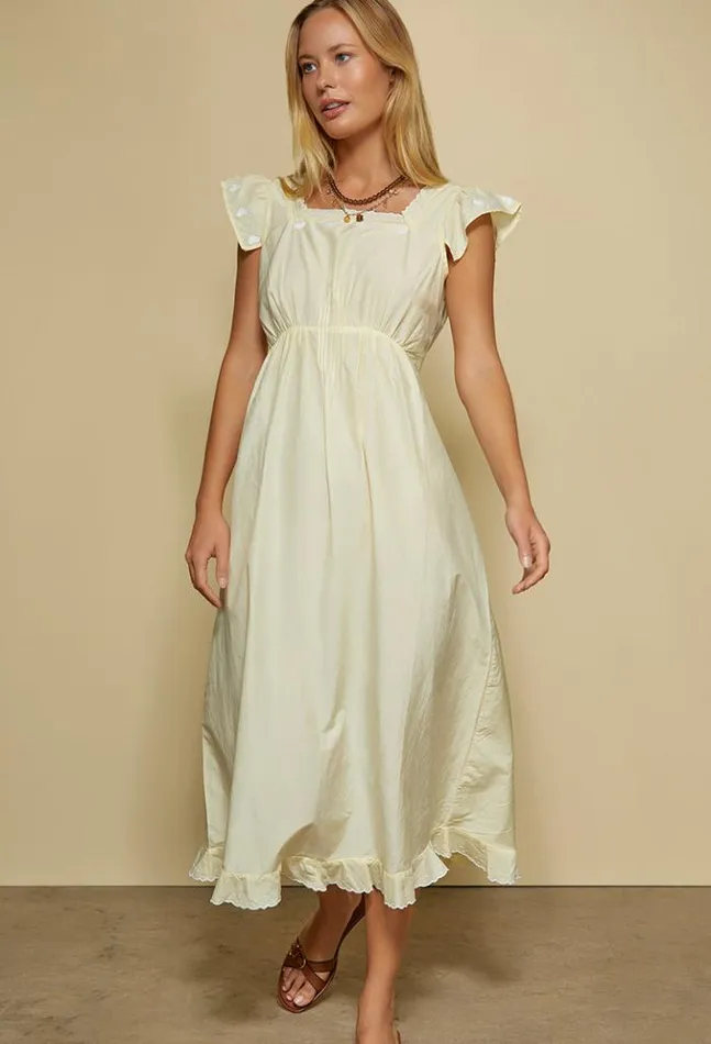 Sale Olin Dress Butter Women Ciao Lucia Long Dresses