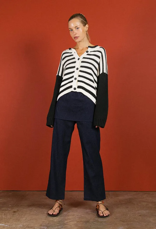 Sale Tasche Sweater Block Stripe Women Ciao Lucia Cardigans