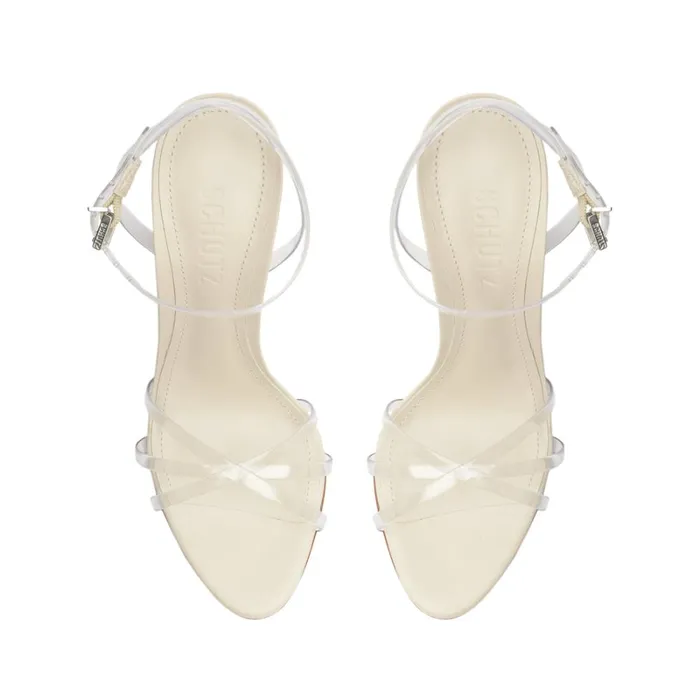 Sandals Amelia Deluxe Nappa Sandal Pearl Schutz Shoes Stiletto Heels