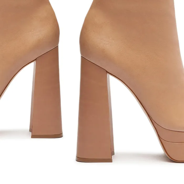 Sandals Elysee Up Boot New Peach Schutz Shoes Platforms