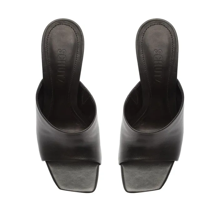 Sandals Filipa Mule Glam Black Schutz Shoes Mule