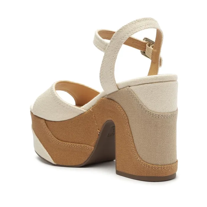 Sandals Isabelle Platform Nappa Leather Sandal White Schutz Shoes Platforms