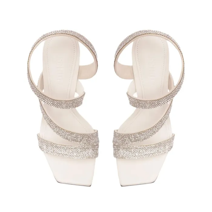 Sandals Jodie Glam Sandal Crystal Schutz Shoes Stiletto Heels