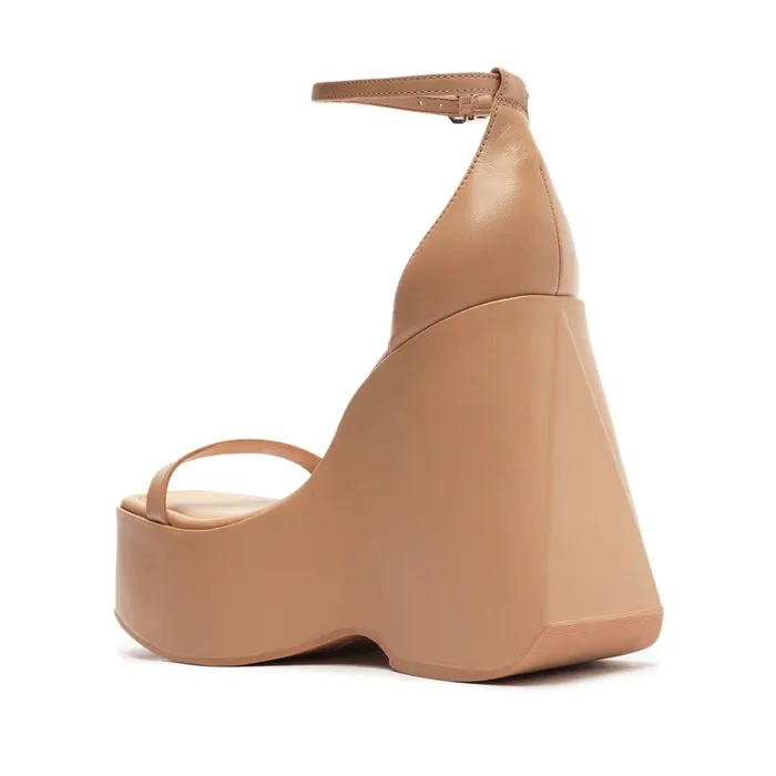 Sandals Mazda Nappa Leather Sandal New Peach Schutz Shoes Platforms