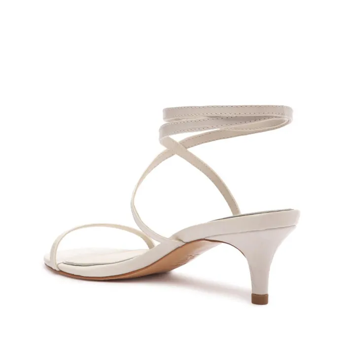 Sandals Sherry Leather Sandal Pearl Schutz Shoes Stiletto Heels