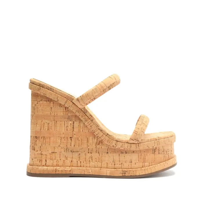 Sandals Ully Casual Cork Sandal Natural Schutz Shoes Platforms