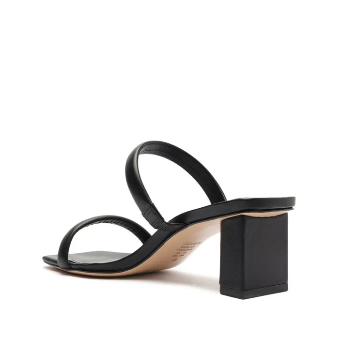 Sandals Ully Lo Nappa Leather Sandal Black Schutz Shoes Mule