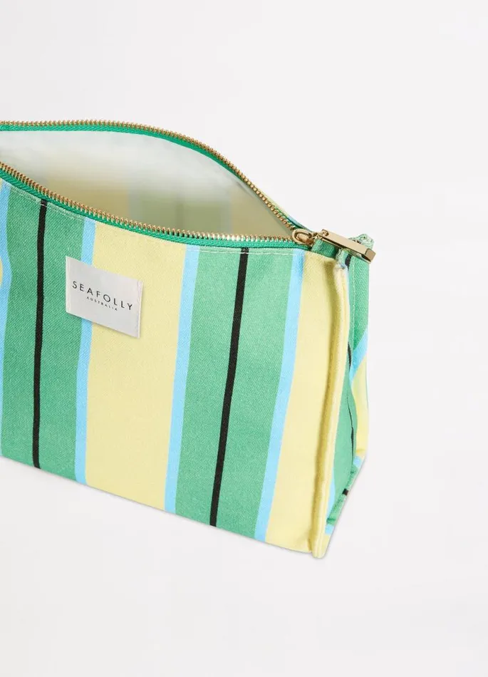 Seafolly Beach Bags Women Aurora Pouch Bag 8211 Jade