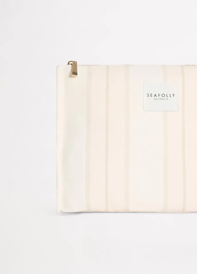 Seafolly Beach Bags Women Aurora Pouch Bag 8211 Sand