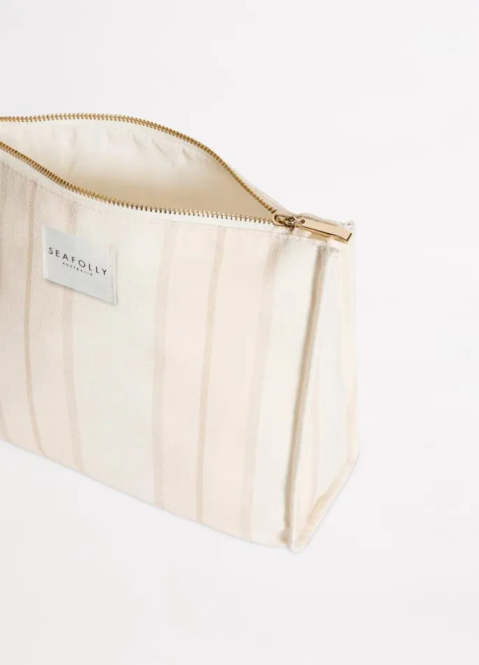 Seafolly Beach Bags Women Aurora Pouch Bag 8211 Sand