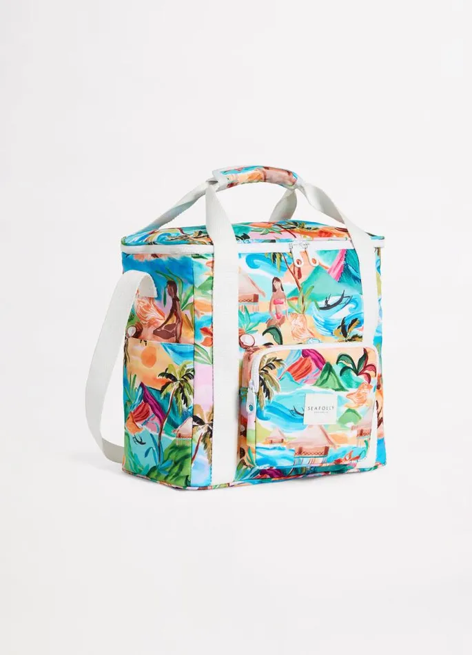 Seafolly Beach Bags Women South Pacific Cooler Bag 8211 Turquoise