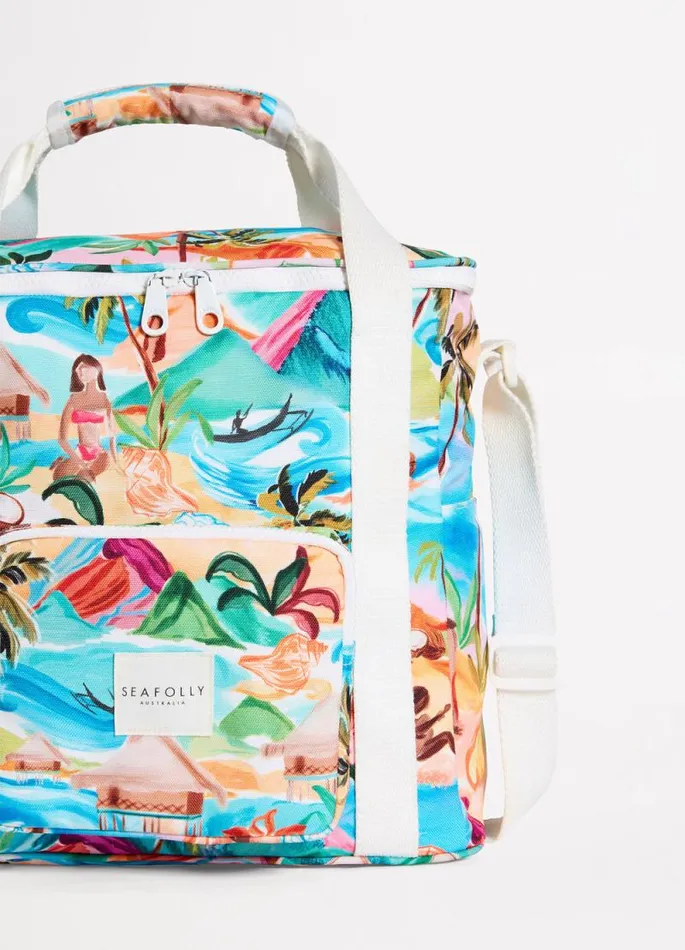 Seafolly Beach Bags Women South Pacific Cooler Bag 8211 Turquoise