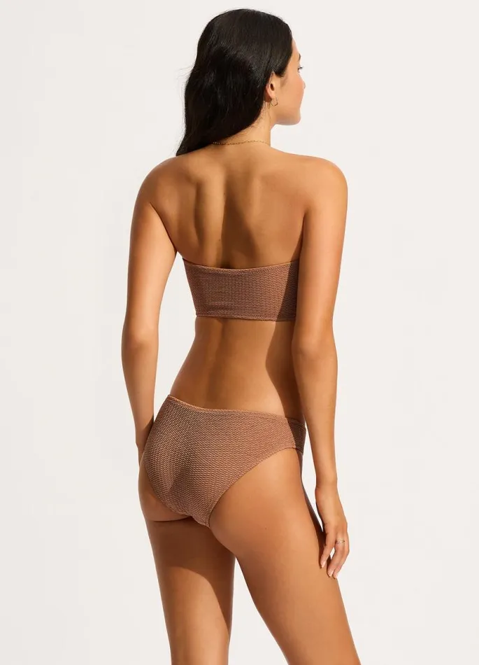 Seafolly Hipster Women Sea Dive Hipster Pant 8211 Bronze