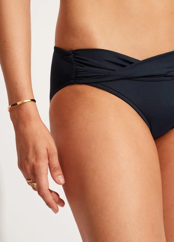 Seafolly Hipster Women Seafolly Collective Twist Band Hipster 8211 True Navy