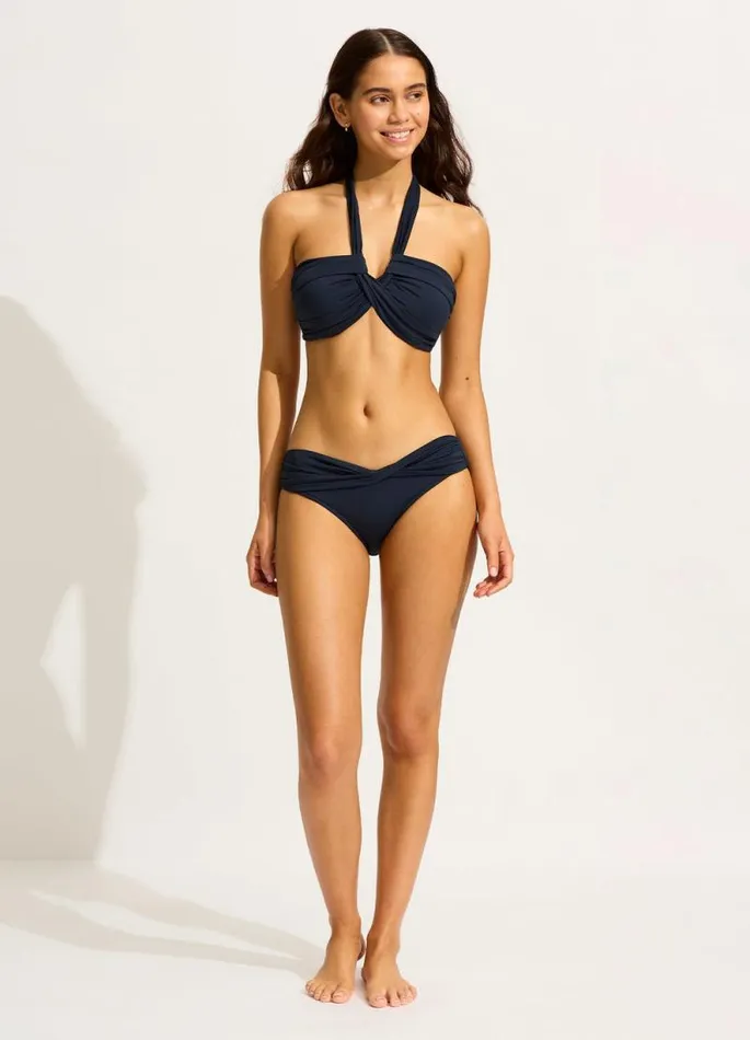 Seafolly Hipster Women Seafolly Collective Twist Band Hipster 8211 True Navy