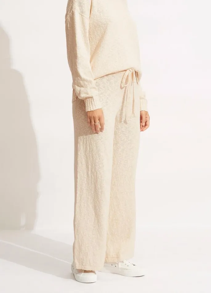 Seafolly Pants and Shorts Women Boucle Knit Pant 8211 Sand