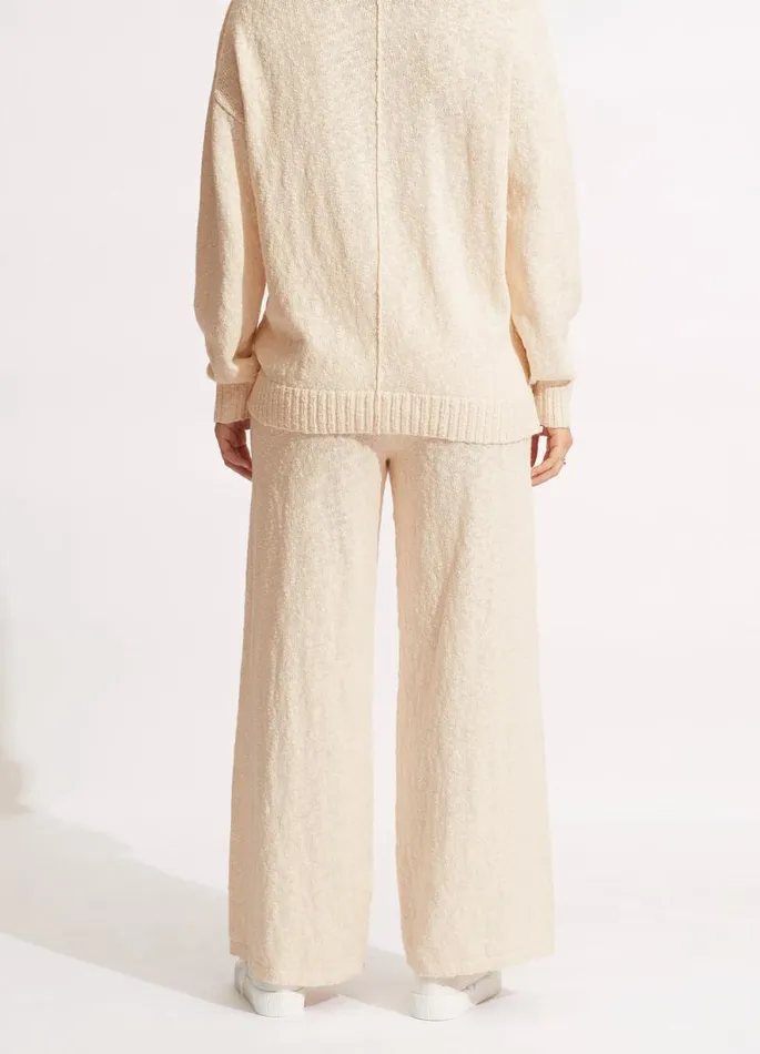 Seafolly Pants and Shorts Women Boucle Knit Pant 8211 Sand