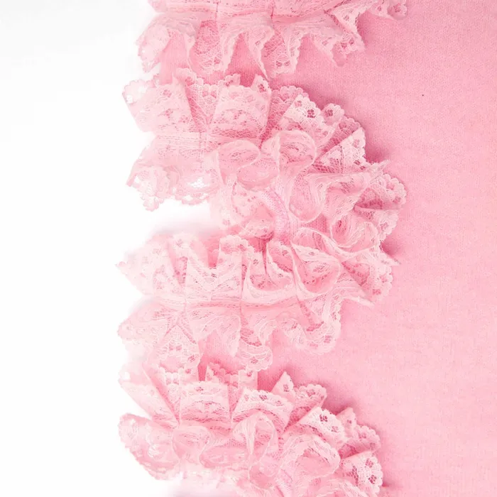 Self Portrait Knitwear Women Pink Cut Out Lace Detail Cardigan Pink