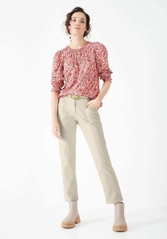 Shirts and Blouses Women Hush Ada Floral Blouse Pink Indian Floral
