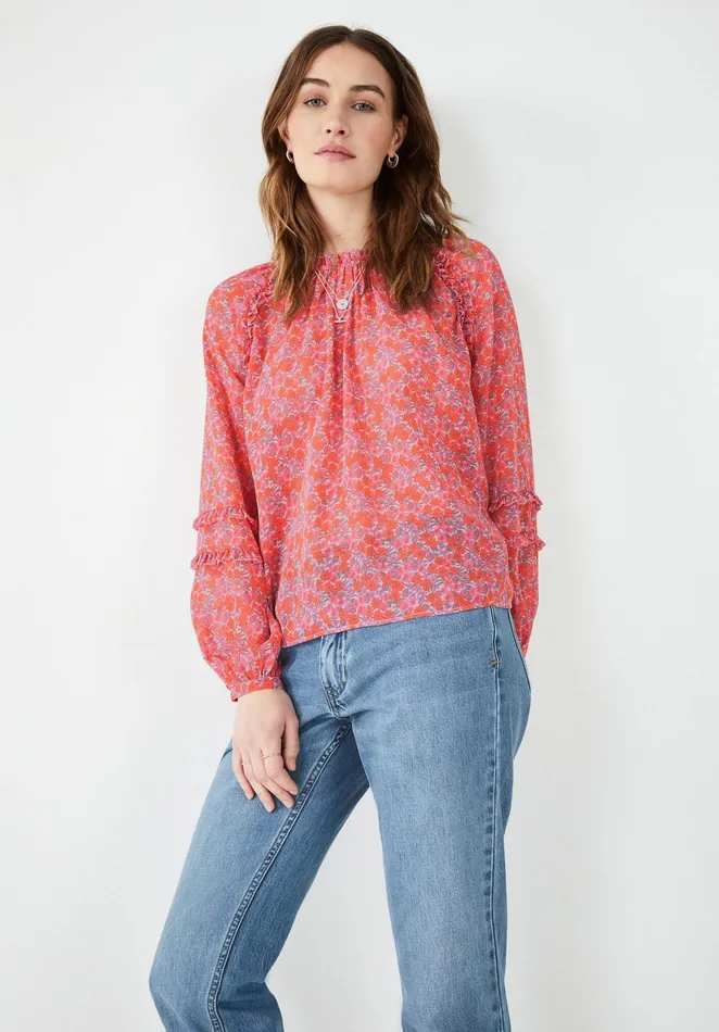 Shirts and Blouses Women Hush Violette Top 60s Floral Multi