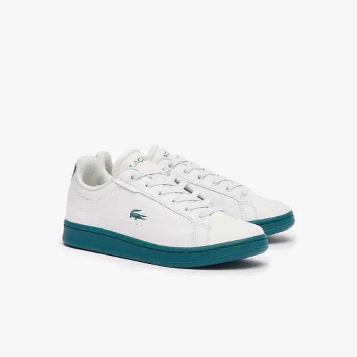 Shoes and Accessories Kids Lacoste Children039s Carnaby Pro Sneakers Whitedark Green 1r5