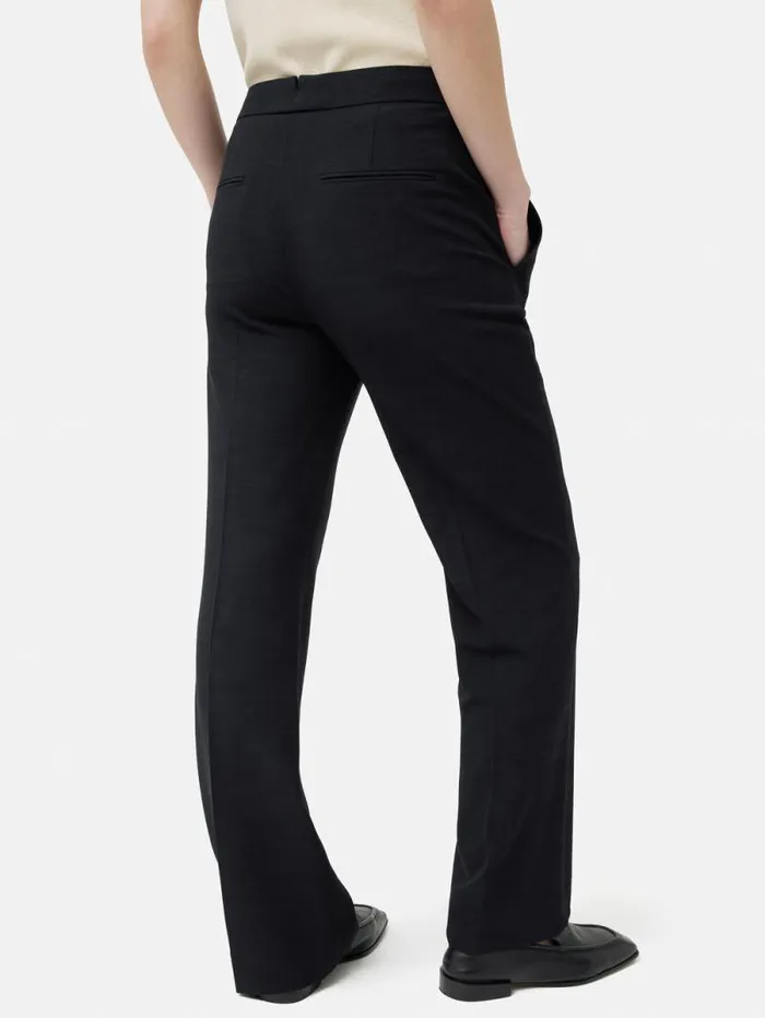 Short Crosshatch Mason Trouser Navy Women Jigsaw Trousers