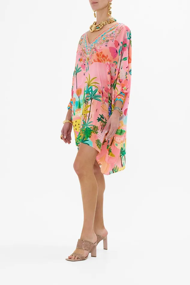 SHORT KAFTAN WITH CUFF SISTER SUNSET Sister Sunset Womens Camilla Kaftans