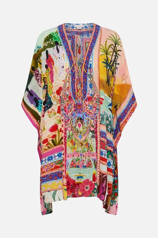 SHORT LACE UP KAFTAN ROEQIYAS REALM Roeqiyas Realm Womens Camilla Kaftans