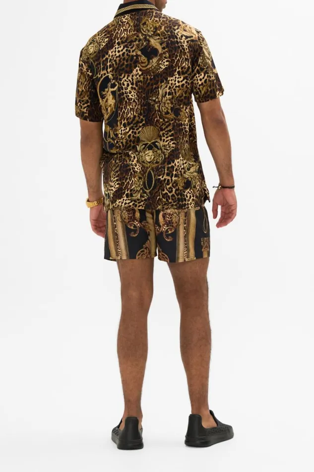 SHORT SLEEVE CAMP COLLARED SHIRT ERA OF EMPIRES Era Of Empires Mens Camilla Shirts