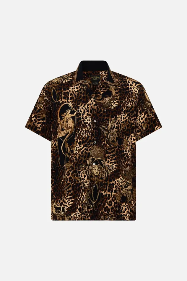 SHORT SLEEVE CAMP COLLARED SHIRT ERA OF EMPIRES Era Of Empires Mens Camilla Shirts
