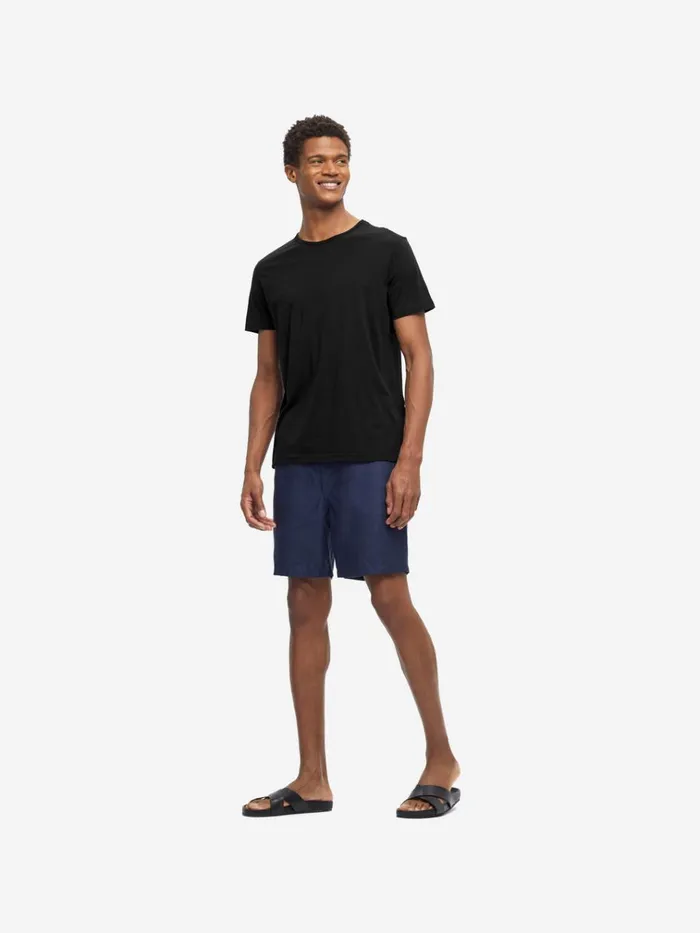 Short Sleeve TShirts Men Derek Rose TShirt Riley Pima Cotton Black
