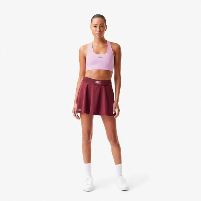 Shorts and Skirts Women Lacoste Women039s Pleated Back UltraDry Tennis Skirt Bordeaux Mii Shorts and Skirts Women Lacoste Women039s Pleated Back UltraDry Tennis Skirt Bordeaux Mii