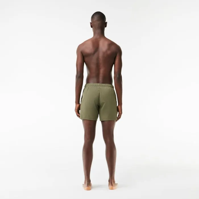 Shorts and Swim Men Lacoste Men039s Lightweight Swim Shorts Khaki Green Green 8k7