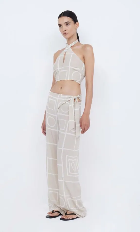 Shorts Pants Shop Bec Bridge Salma Tie Pant Checkers
