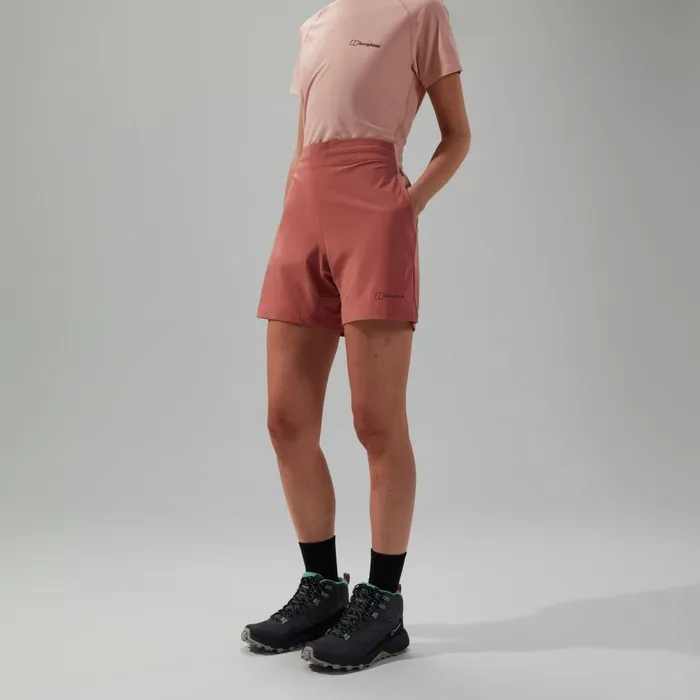 Shorts Women Berghaus Wandermoor Wind Short Pink