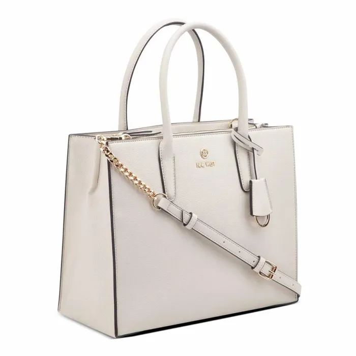 Siera Shopper Milk Women Nine West Satchels and Shoulder Bags