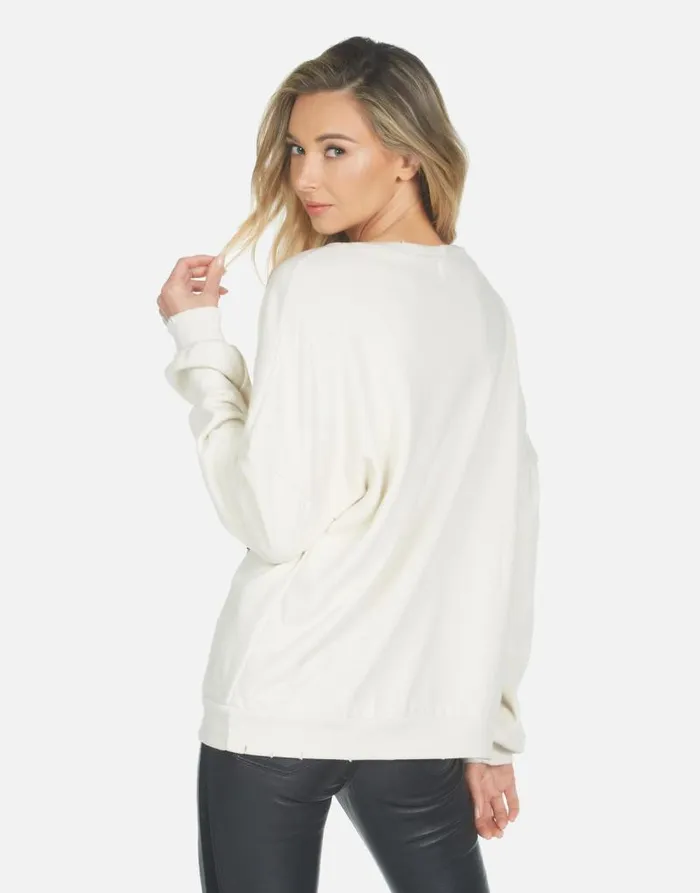 Sierra Moshi Ride Ivory Women Lauren Moshi Long Sleeve