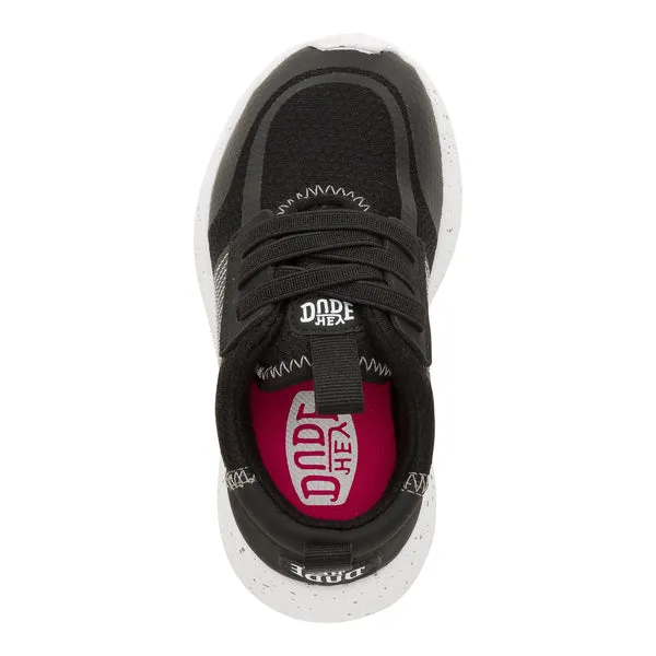 Sirocco Play Toddler Varsity Black Sneakers heydude Apparel