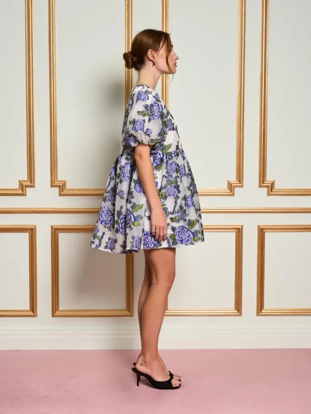 Sister Jane Dresses Womenswear DREAM Iris Organza Mini Dress Lavender Blue