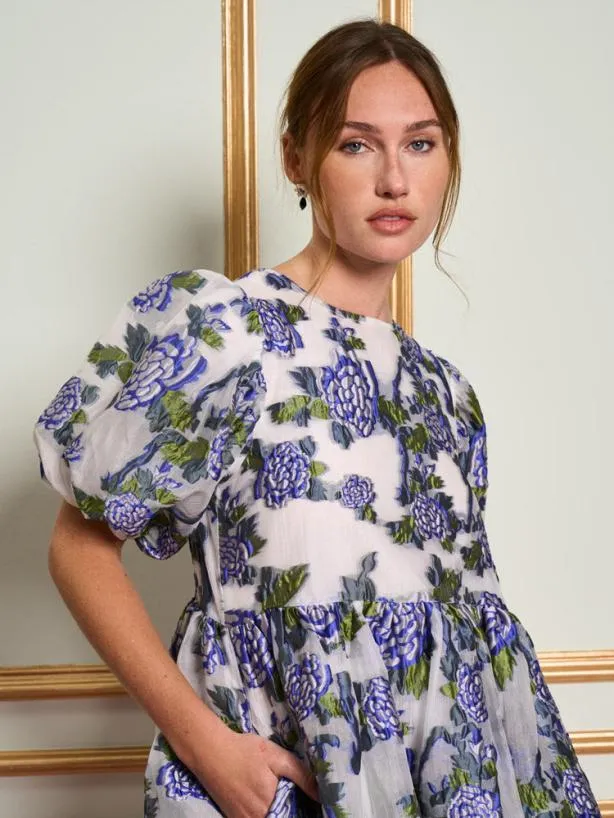 Sister Jane Dresses Womenswear DREAM Iris Organza Mini Dress Lavender Blue