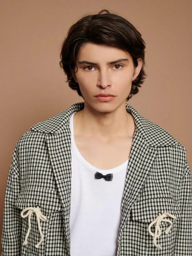 Sister Jane Jackets Menswear Otis Check Jacket Black And White