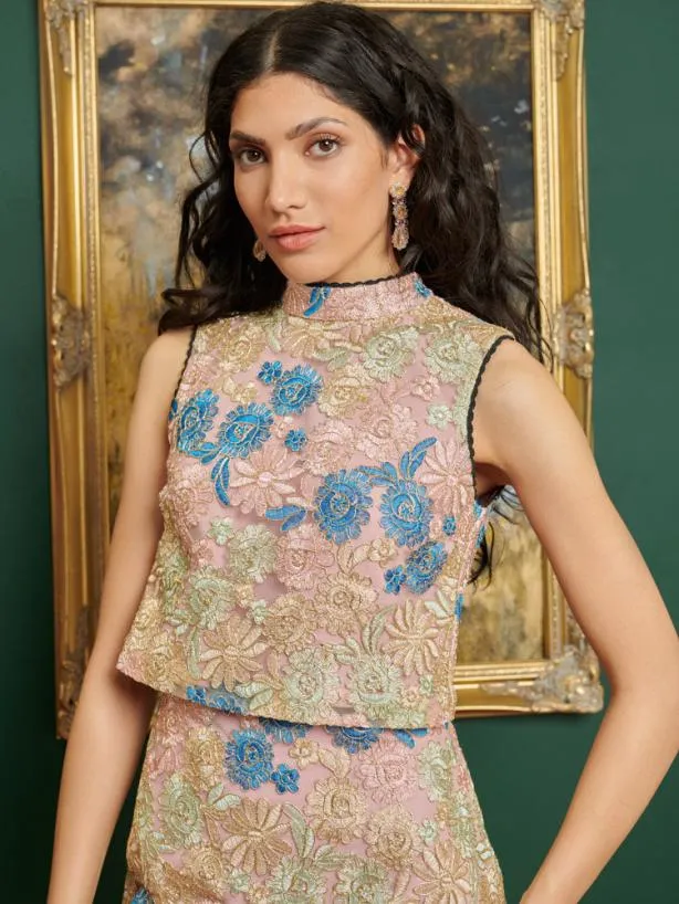 Sister Jane Tops Womenswear DREAM Artist Embroidered Top Floral Multi