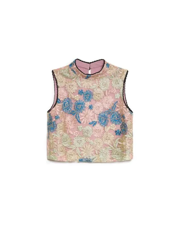 Sister Jane Tops Womenswear DREAM Artist Embroidered Top Floral Multi