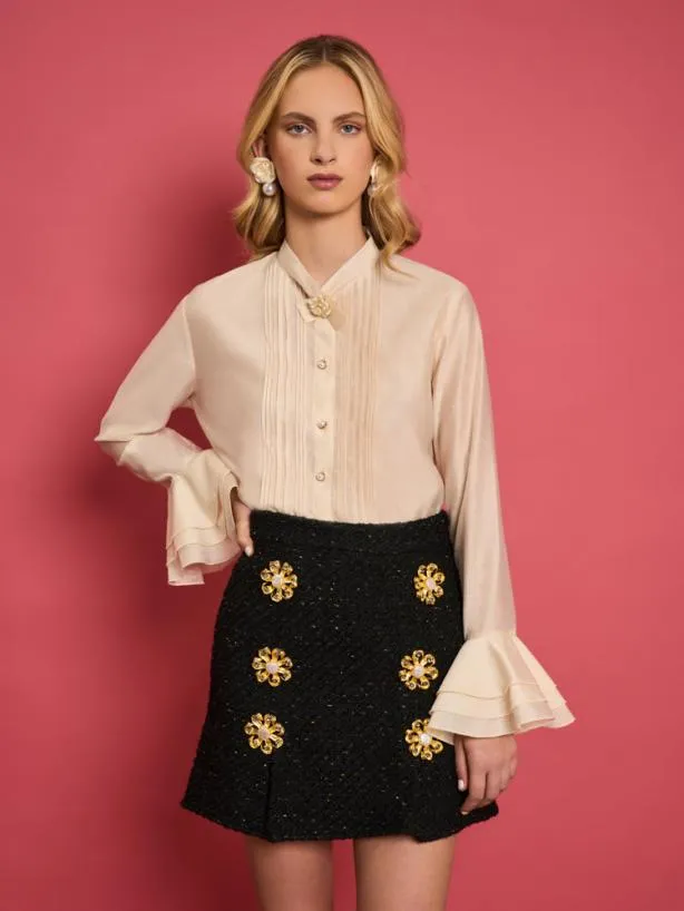 Sister Jane Tops Womenswear DREAM High Noon Blouse Whipped Cream