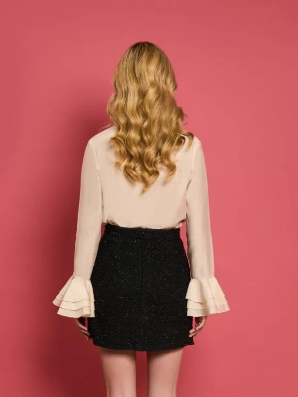 Sister Jane Tops Womenswear DREAM High Noon Blouse Whipped Cream