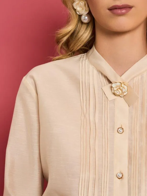 Sister Jane Tops Womenswear DREAM High Noon Blouse Whipped Cream