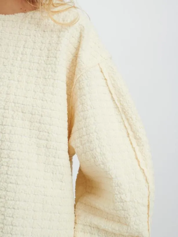 Sister Jane Tops Womenswear Ghospell Miriam Jumper White Cream